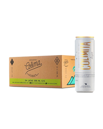 CERVEZA COLIMITA LAGER LATA 24 PACK 355 ML