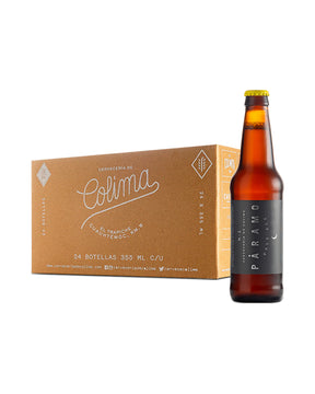 24 PACK CERVEZA PÁRAMO PALE ALE BOTELLA 355 ML