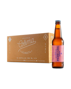 24 PACK CERVEZA PIEDRA LISA SESSION IPA BOTELLA 355 ML