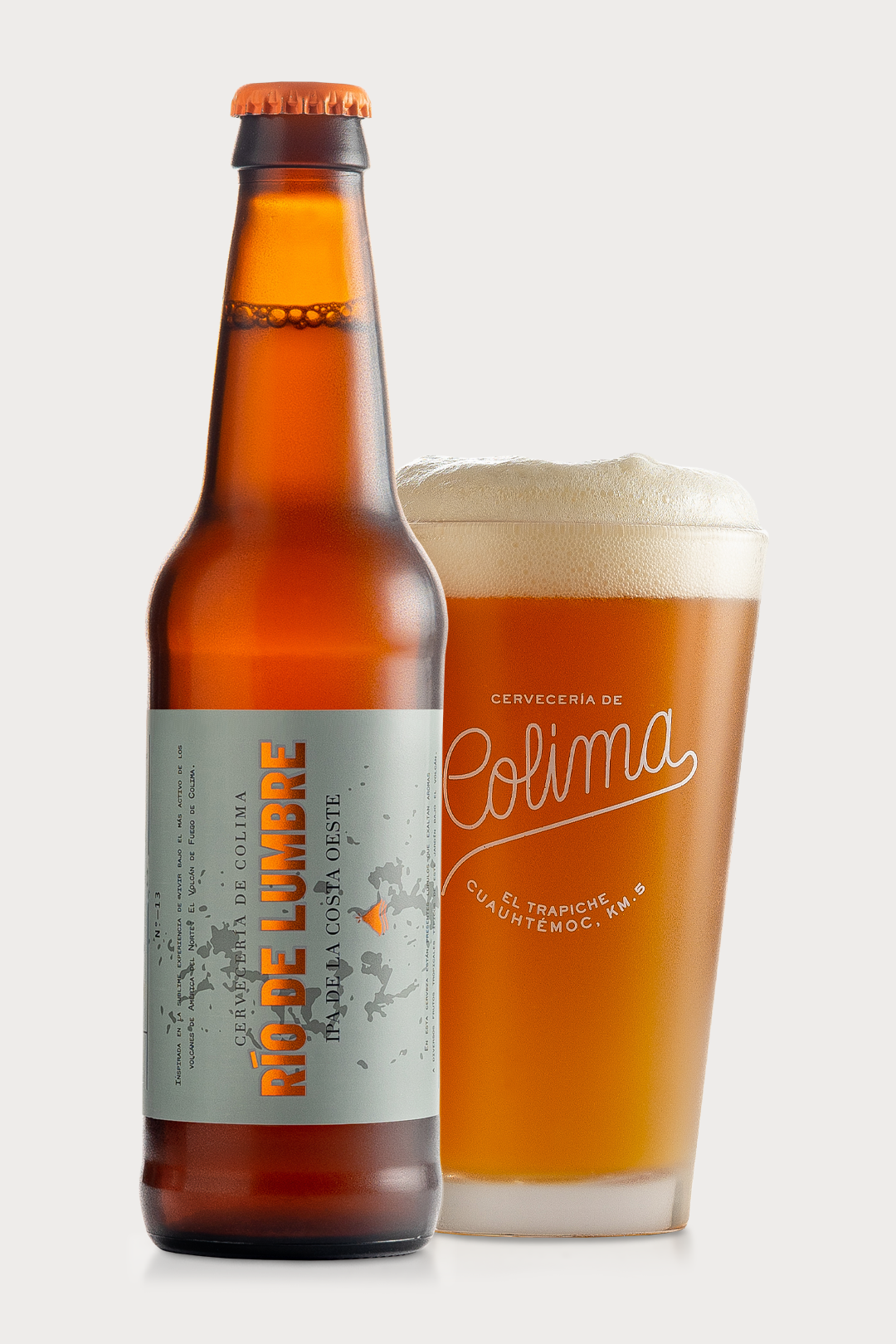 24 PACK CERVEZA RÍO DE LUMBRE WEST COAST IPA BOTELLA 355 ML